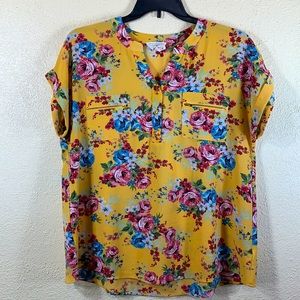 Flower & Feather Blouse
